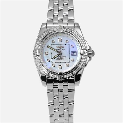 breitling cockpit lady acier|Breitling Cockpit Lady A71356 Price, Specs, Market .